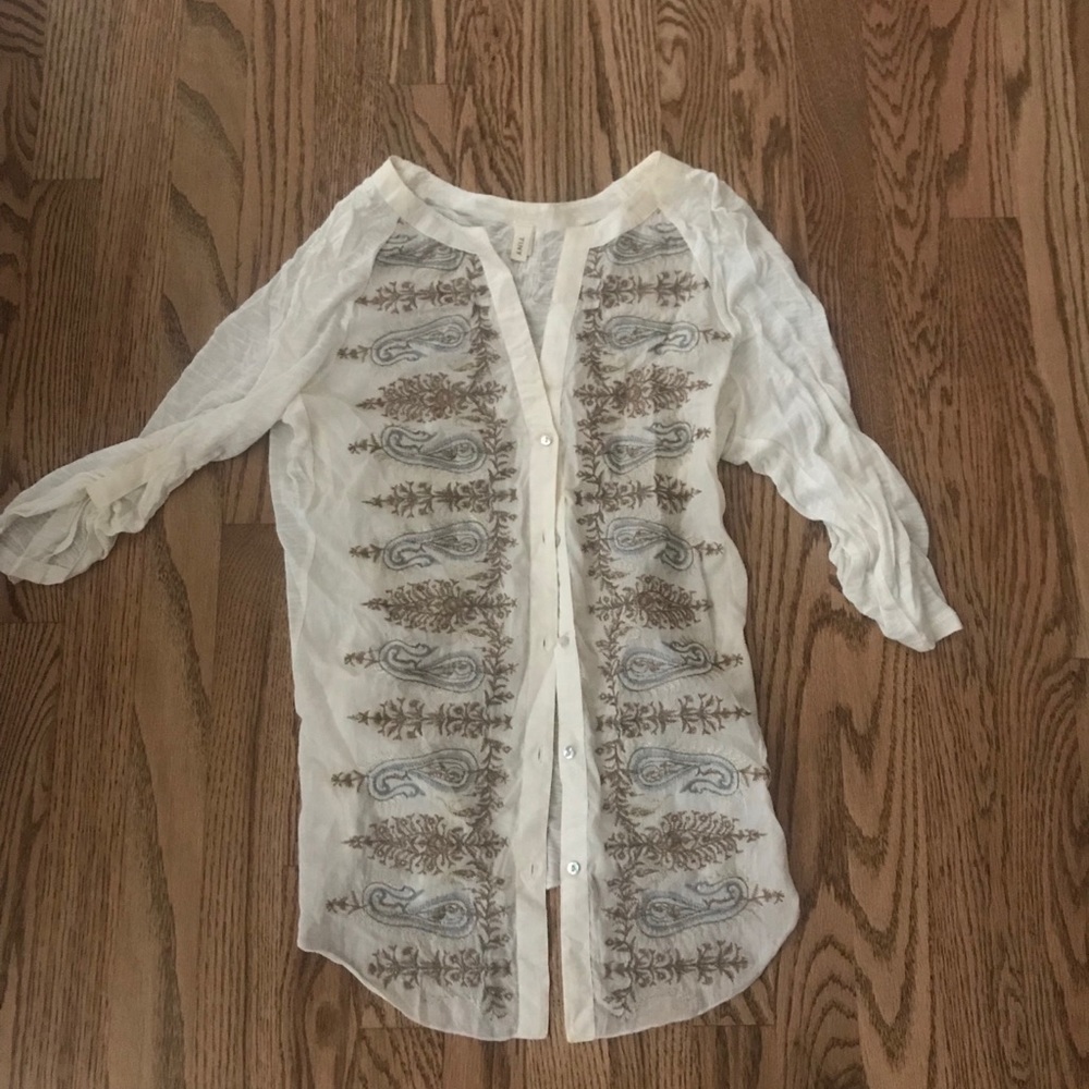 Button Down Blouse - image 1